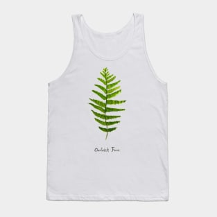 Ostrich fern watercolor Tank Top